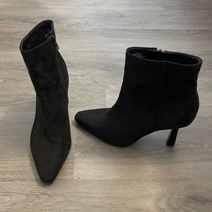 Express suede booties